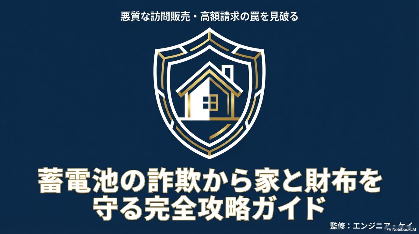蓄電池の詐欺被害を防ぐための完全攻略ガイドのメインビジュアル