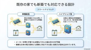 単機能型とハイブリッド型の違い